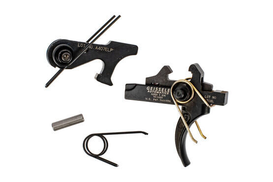 Geissele Automatics Super 3-Gun Hybrid AR-15 trigger for Colt large-pin receivers with .170" trigger/hammer pins.